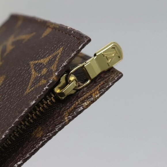 LOUIS VUITTON Monogram Bucket GM Accessory Pouch LV Auth 139150 - Picture 13 of 16